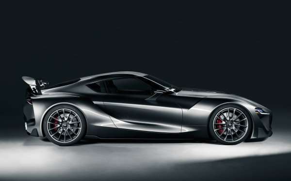Vehicles Toyota FT-1 Toyota Supercar Car Concept Car Silver Car HD Wallpaper | Background Image