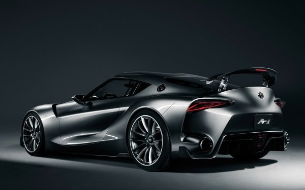 Vehicles Toyota FT-1 Toyota Supercar Car Concept Car Silver Car HD Wallpaper | Background Image