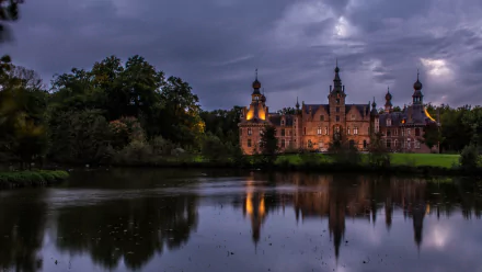 man made Ooidonk Castle HD Desktop Wallpaper | Background Image