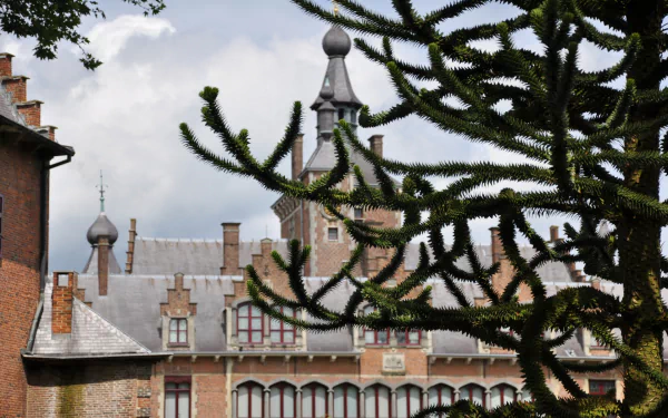 man made Ooidonk Castle HD Desktop Wallpaper | Background Image