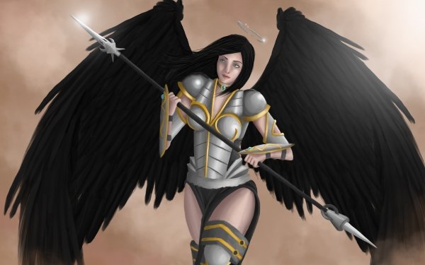 Fantasy Angel Warrior HD Wallpaper | Background Image