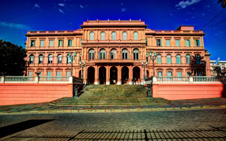 man made Casa Rosada HD Desktop Wallpaper | Background Image