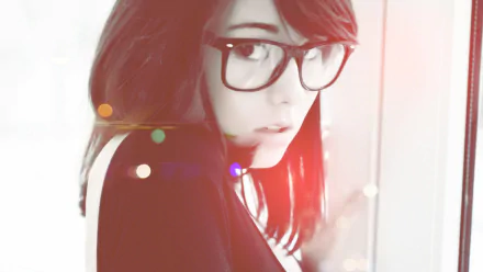 glasses woman laura Badura HD Desktop Wallpaper | Background Image