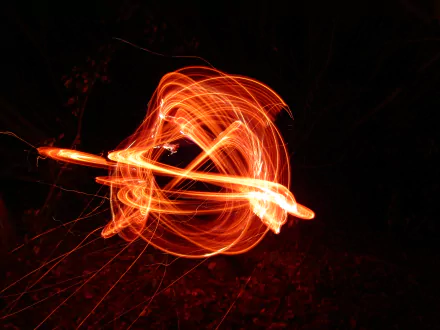 photography Fire juggling HD Desktop Wallpaper | Background Image