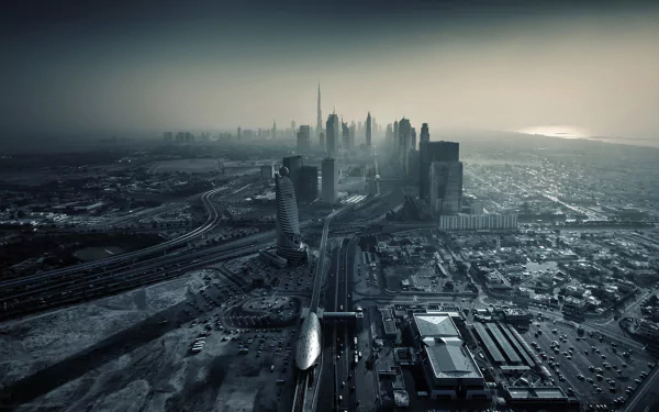 grey United Arab Emirates man made Dubai HD Desktop Wallpaper | Background Image
