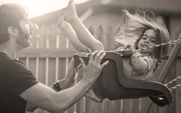 swing little girl photography child HD Desktop Wallpaper | Background Image