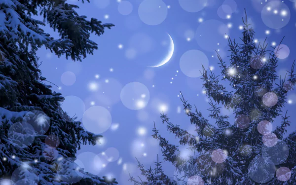 nature crescent HD Desktop Wallpaper | Background Image