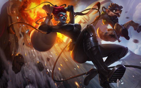 Video Game League Of Legends Evelynn Twitch Bodysuit HD Wallpaper | Background Image