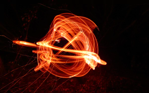 photography Fire juggling HD Desktop Wallpaper | Background Image