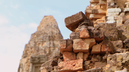 religious Pre Rup Temple HD Desktop Wallpaper | Background Image