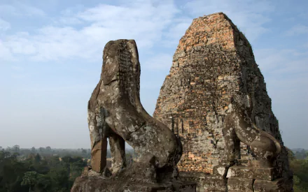 religious Pre Rup Temple HD Desktop Wallpaper | Background Image