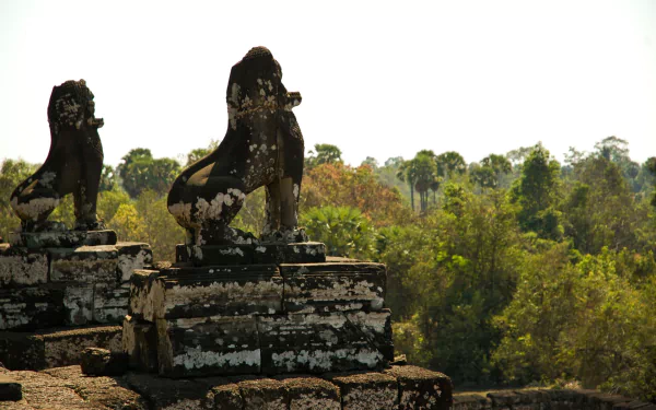 religious Pre Rup Temple HD Desktop Wallpaper | Background Image
