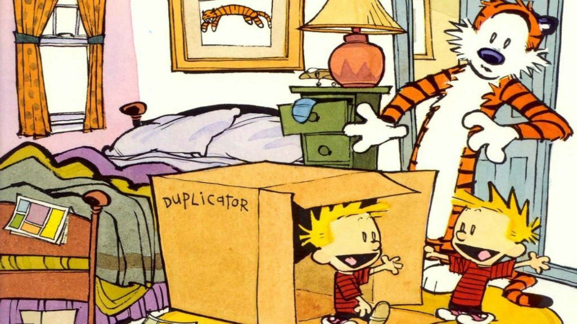 Download Calvin (Calvin & Hobbes) Hobbes (Calvin & Hobbes) Comic Calvin & Hobbes  HD Wallpaper