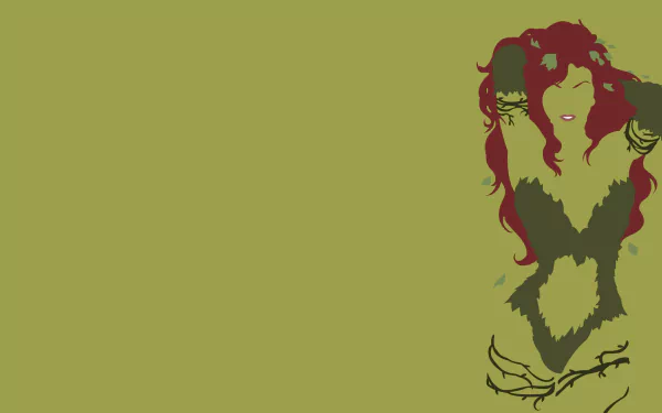 Comic Poison Ivy HD Desktop Wallpaper | Background Image