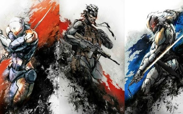 Video Game Metal Gear Solid Snake Raiden Gray Fox HD Wallpaper | Background Image