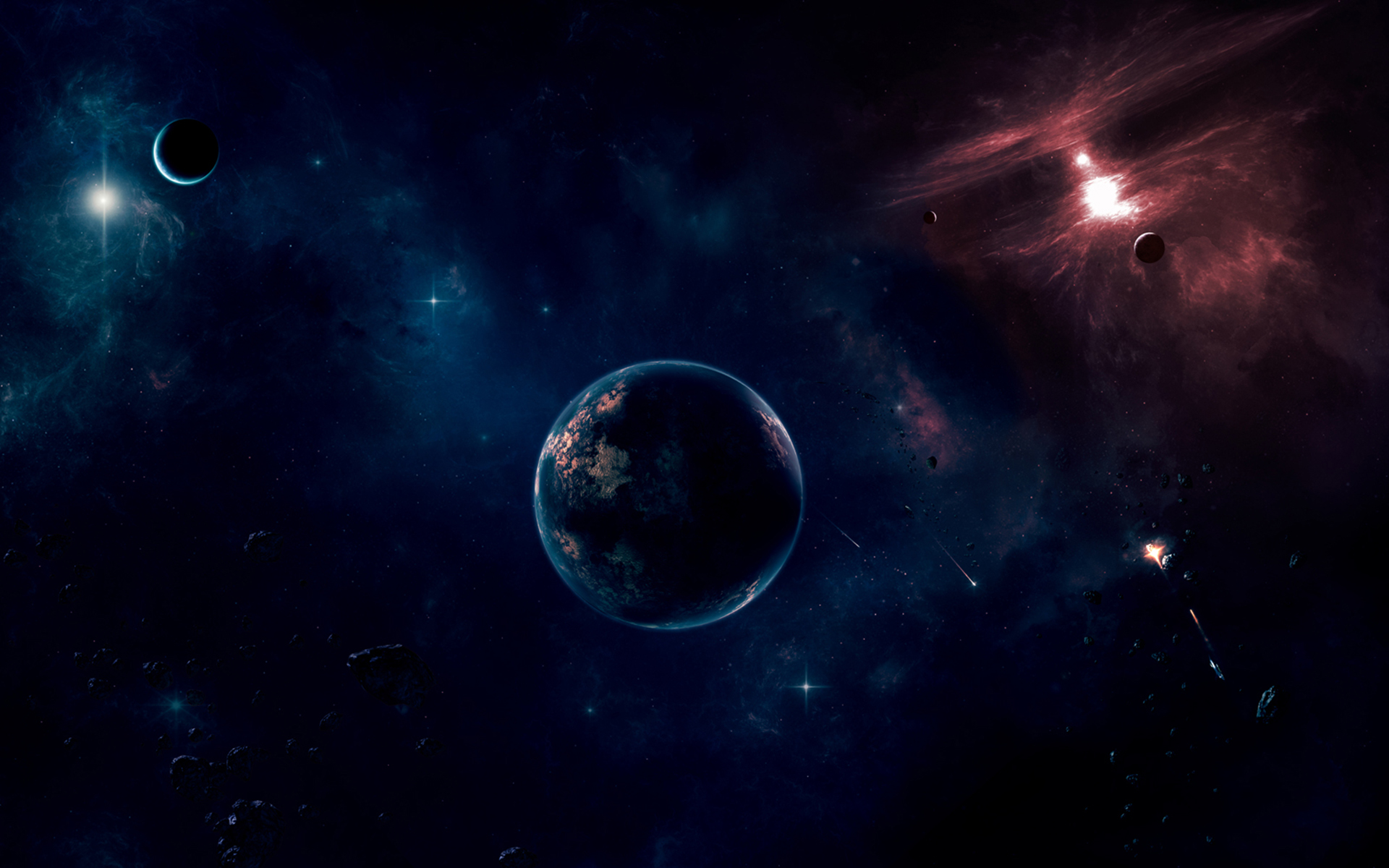 Download Sci Fi Planet HD Wallpaper