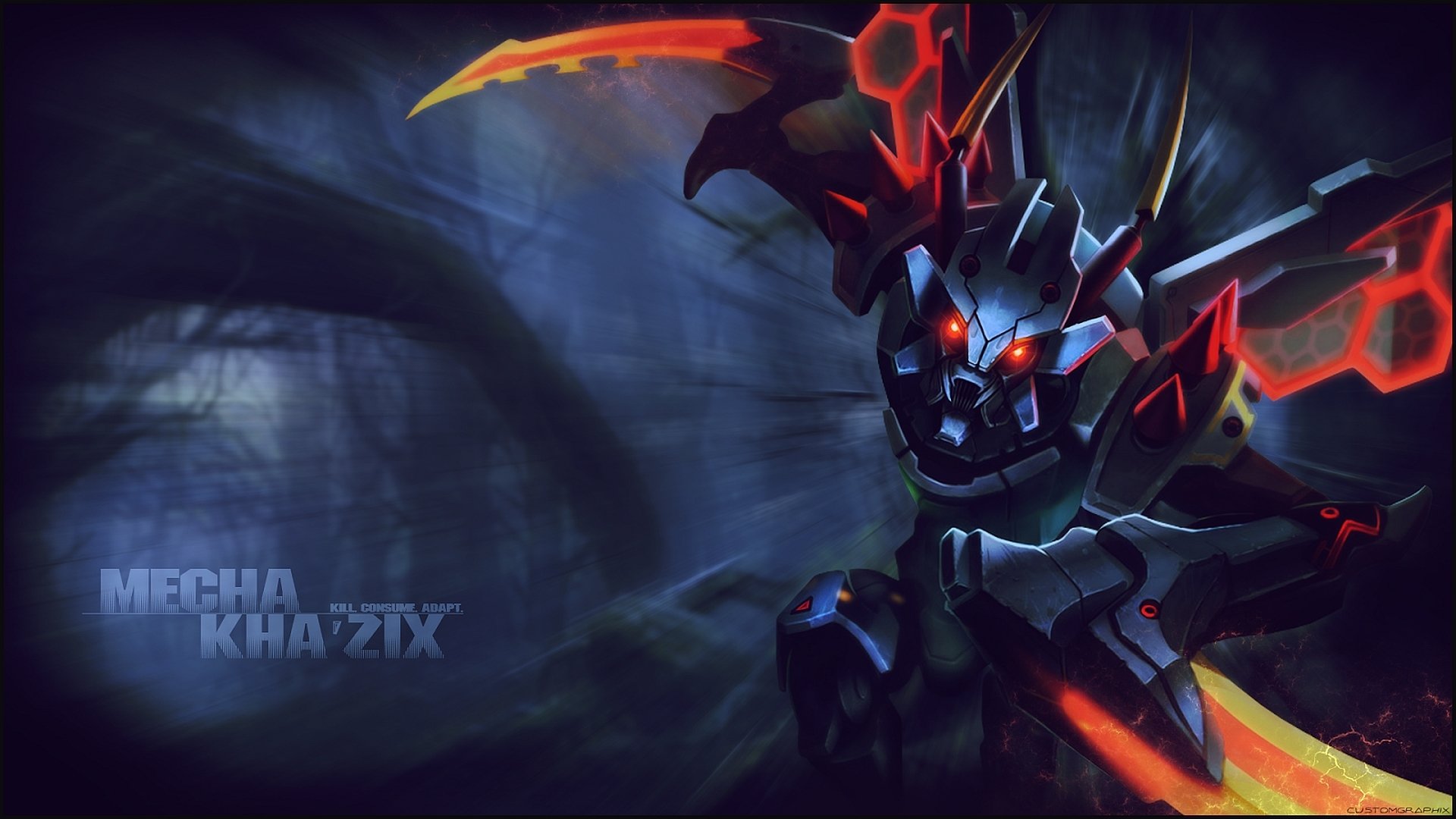 Download Kha'Zix (League Of Legends) Video Game League Of Legends HD Wallpaper
