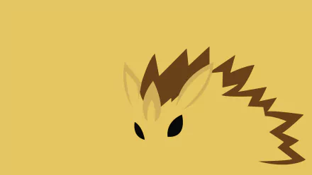 minimalist ground pokémon Sandslash (Pokémon) video game Pokemon Minimalist Gaming HD Desktop Wallpaper | Background Image