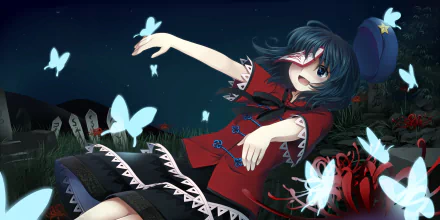 Yoshika Miyako Anime Touhou HD Desktop Wallpaper | Background Image