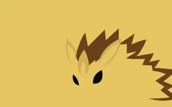 minimalist ground pokémon Sandslash (Pokémon) video game Pokemon Minimalist Gaming HD Desktop Wallpaper | Background Image