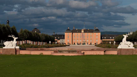 man made Schwetzingen Palace HD Desktop Wallpaper | Background Image