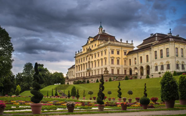 man made Ludwigsburg Palace HD Desktop Wallpaper | Background Image