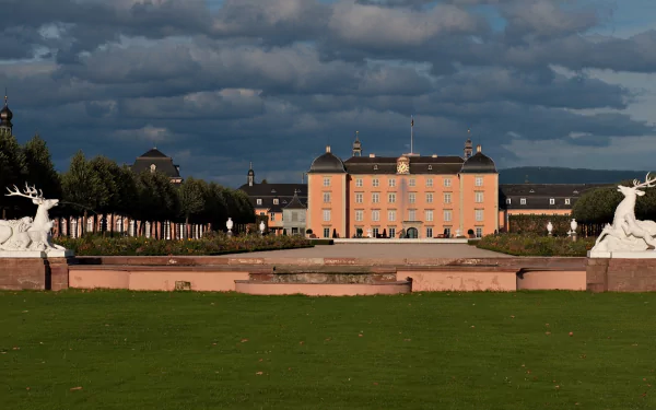 man made Schwetzingen Palace HD Desktop Wallpaper | Background Image