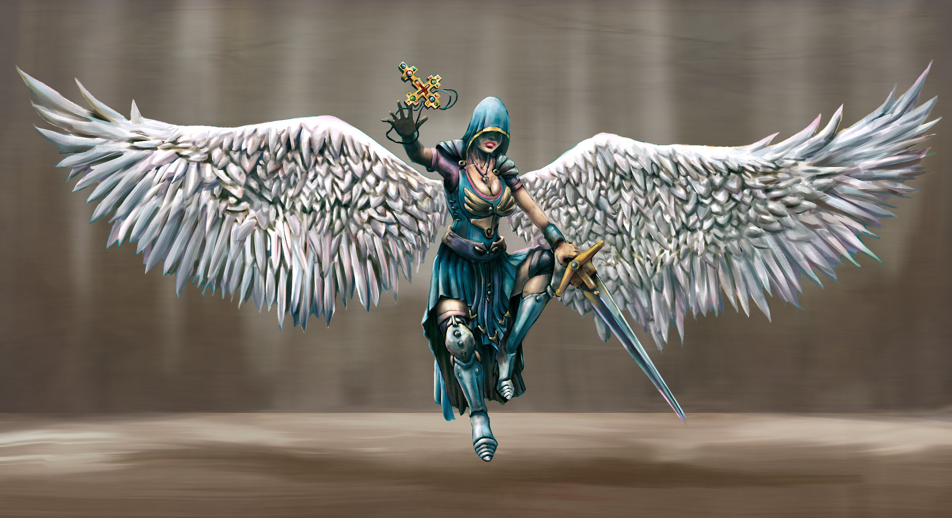 Angel Warrior Wallpaper