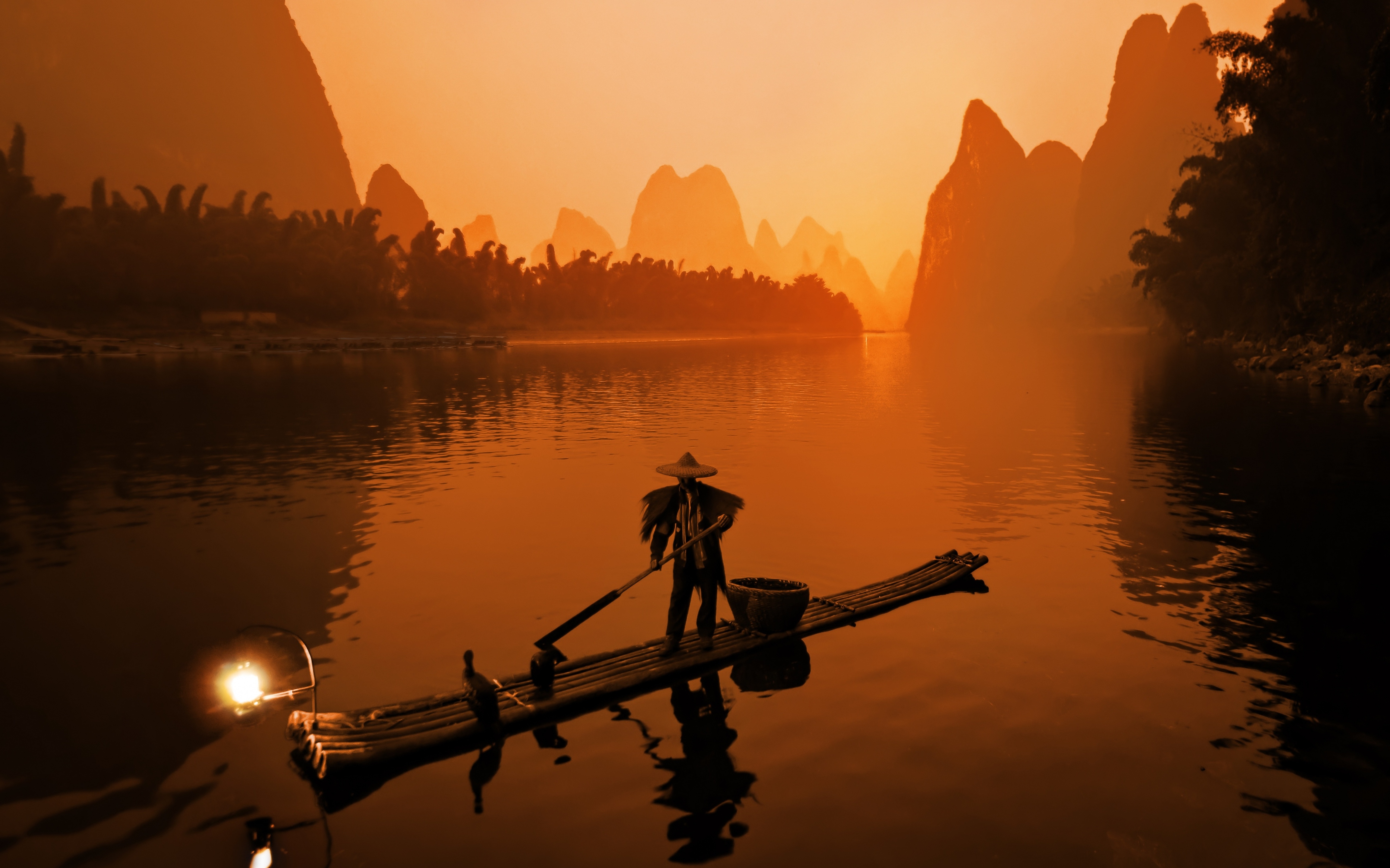 Li River,Guanxi Zhuang by Trey Ratcliff