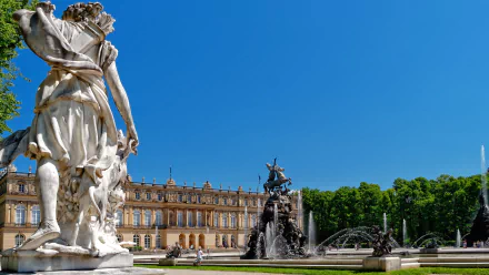 man made Herrenchiemsee Palace HD Desktop Wallpaper | Background Image