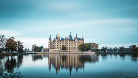man made Schwerin Palace HD Desktop Wallpaper | Background Image