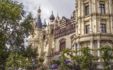 man made Schwerin Palace HD Desktop Wallpaper | Background Image