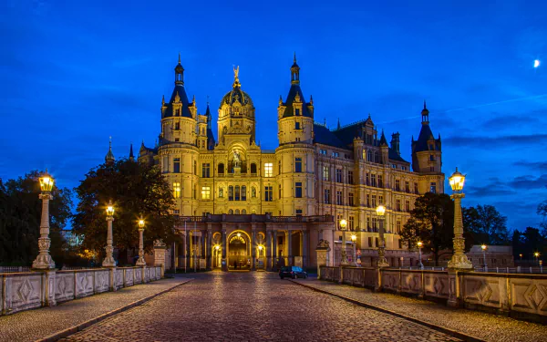 man made Schwerin Palace HD Desktop Wallpaper | Background Image