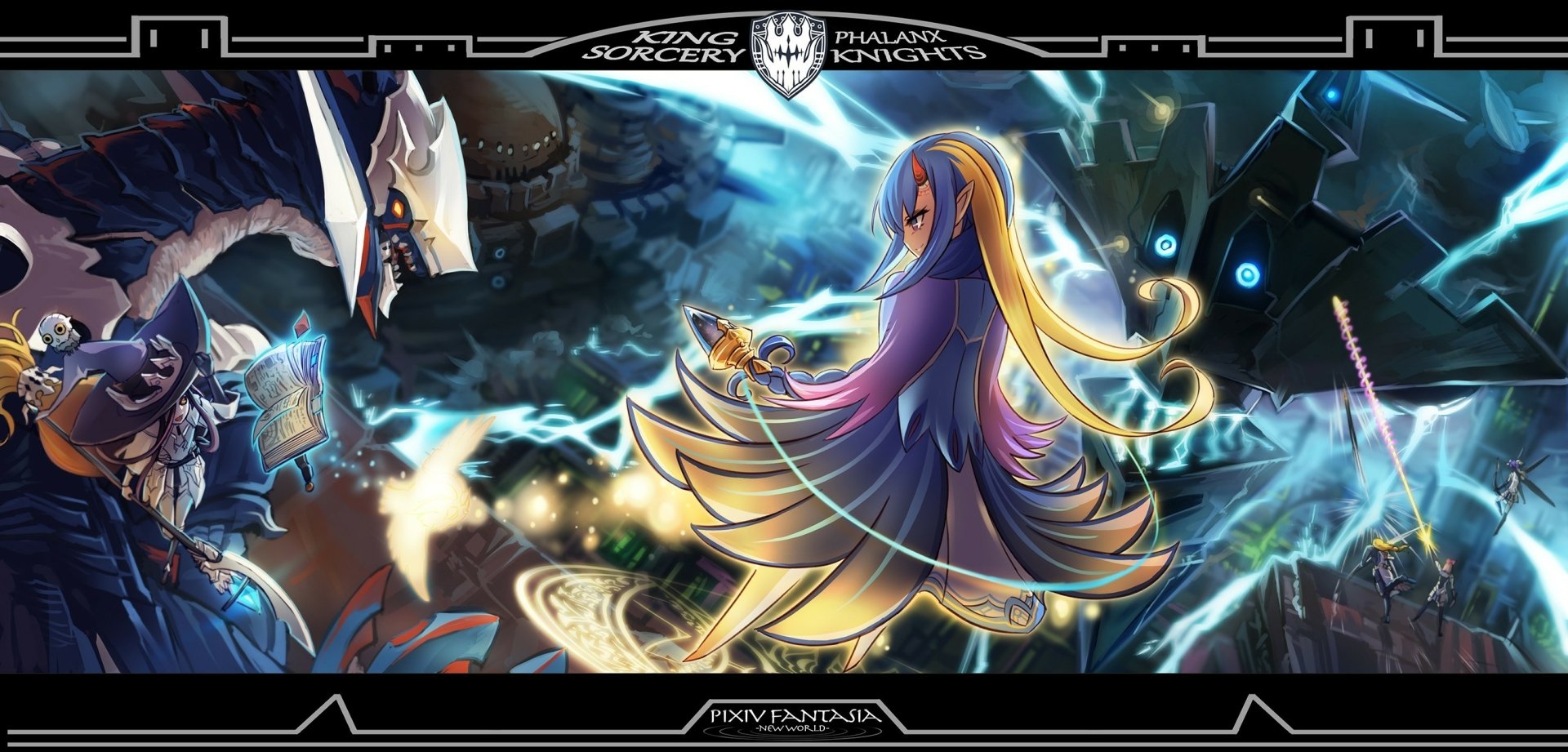 Download Pixiv Fantasia Anime Pixiv Fantasia: New World HD Wallpaper