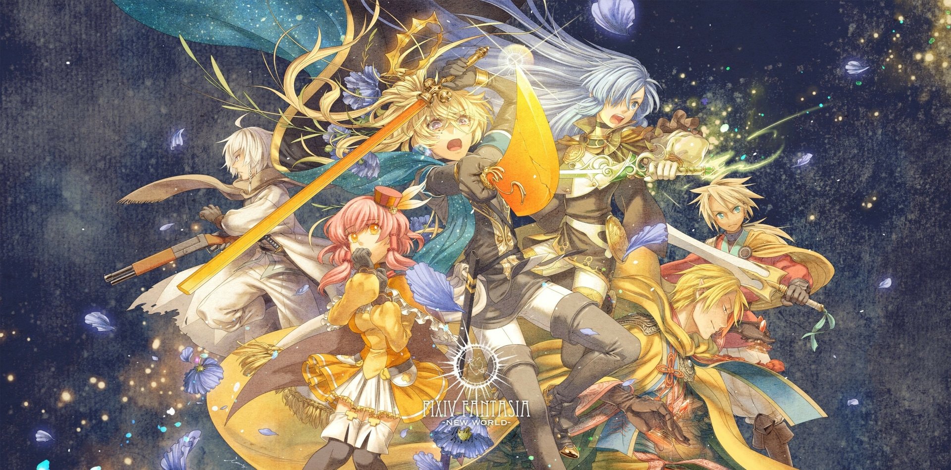 Download Pixiv Fantasia Anime Pixiv Fantasia: New World HD Wallpaper