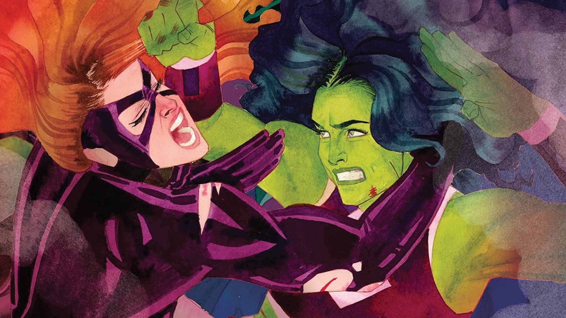 Download She-Hulk Comic Birds Of Prey HD Wallpaper