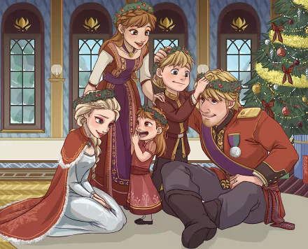  Frozen Royal Family