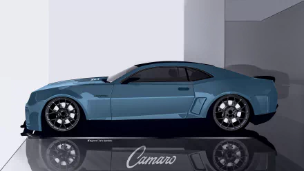  Camaro ZL-1 in Blue