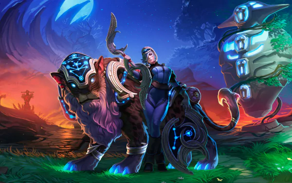 Luna (DotA 2) video game DotA 2 HD Desktop Wallpaper | Background Image