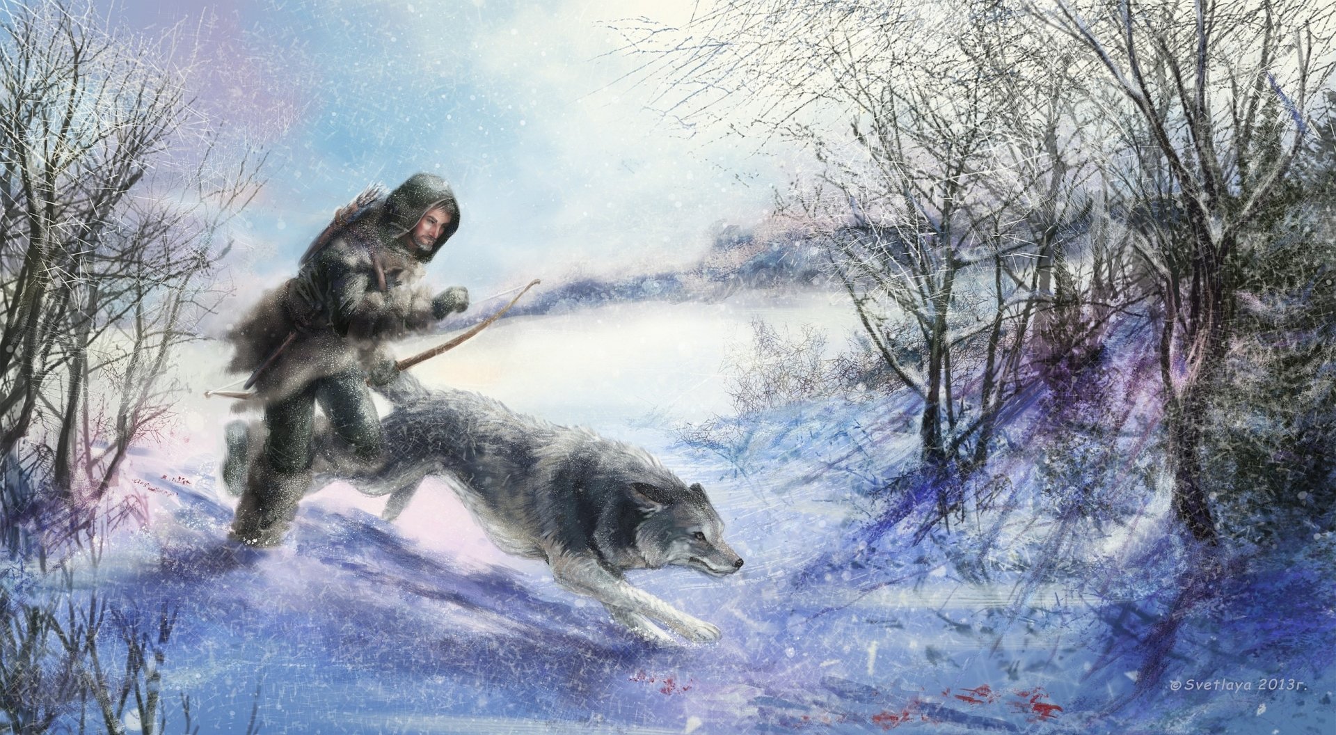 Download Fantasy Warrior Fantasy Warrior HD Wallpaper by Svetlana Vorobyeva