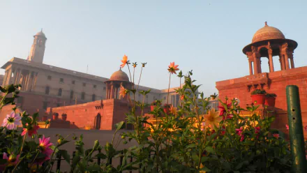 man made Rashtrapati Bhavan HD Desktop Wallpaper | Background Image