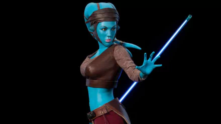  Aayla Secura, Sideshow Collectibles