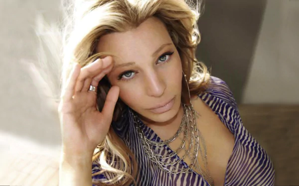 long hair necklace blue eyes blonde music Taylor Dayne HD Desktop Wallpaper | Background Image