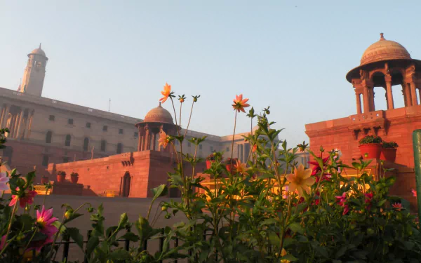 man made Rashtrapati Bhavan HD Desktop Wallpaper | Background Image