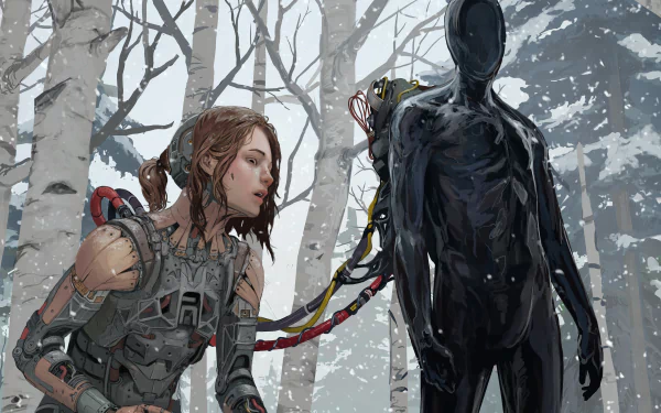 Sci Fi cyborg HD Desktop Wallpaper | Background Image