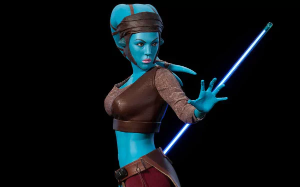  Aayla Secura, Sideshow Collectibles