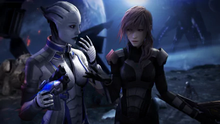 Liara T'Soni video game Mass Effect HD Desktop Wallpaper | Background Image