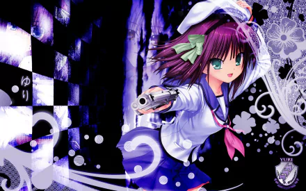 Yuri Nakamura Anime Angel Beats! HD Desktop Wallpaper | Background Image