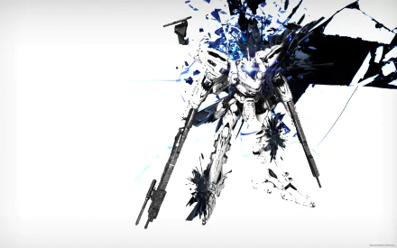  Armored Core 4: For Answer White Glint Wallpaper