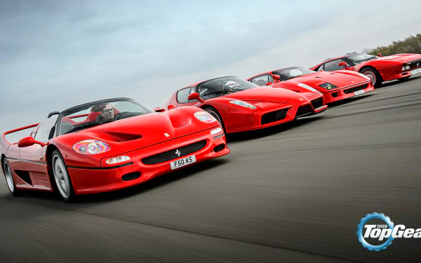  The Ferrari F40, F50, 288 GTO and Enzo by Jamie Lipman